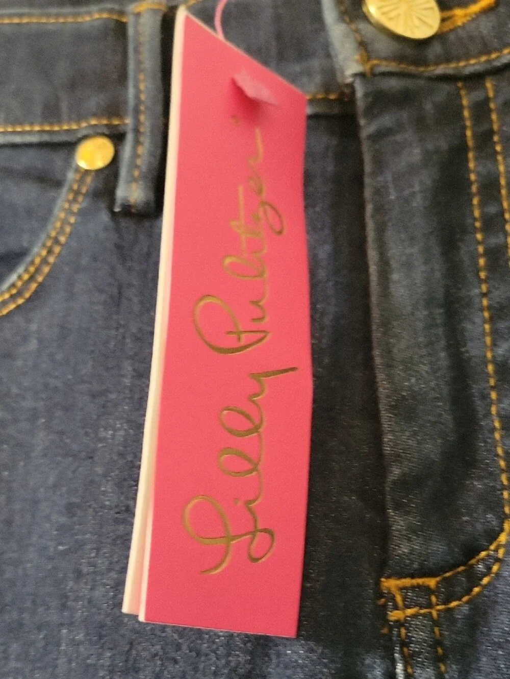 NWT Lilly Pulitzer Indigo Skinny Jeans
